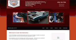 Desktop Screenshot of crownhillautomotive.com